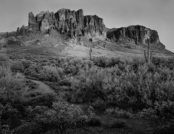 Sunset Superstition Mountains, AZ