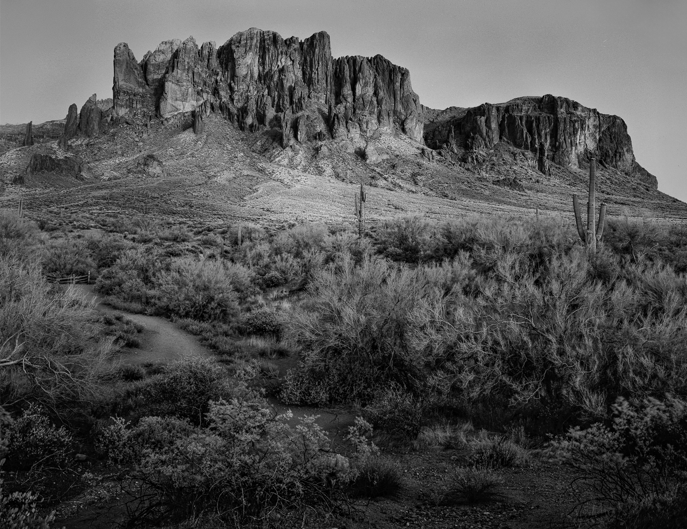 Sunset Superstition Mountains, AZ